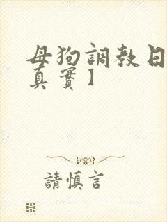 母狗调教日记【真实】封面