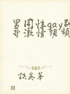 男同性gay帅哥激情视频
