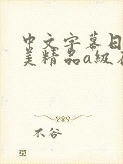 中文字幕日韩欧美精品a级在线