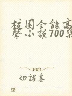 校园全能高手有声小说700集封面