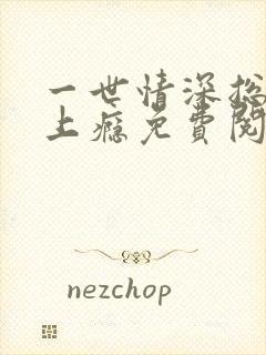 一世情深总裁宠上瘾免费阅读封面