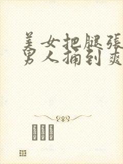 美女把腿张开让男人捅到爽