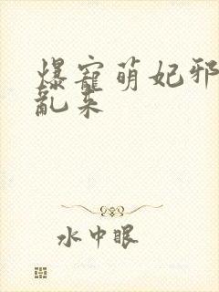 爆宠萌妃邪帝别乱来