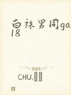 白袜男同gay18封面
