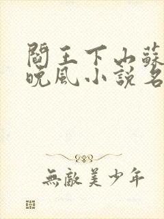 阎王下山苏文陆晚风小说名字