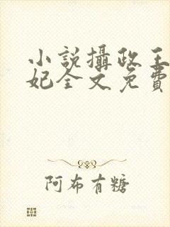 小说摄政王的冷妃全文免费阅读