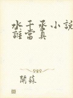水千丞小说谁把谁当真封面