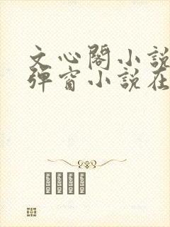 文心阁小说_无弹窗小说在线免费阅读