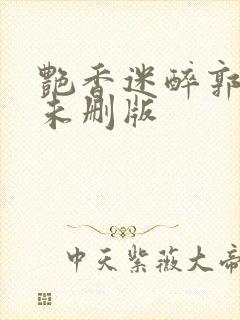 艳香迷醉郭毅强未删版