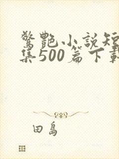 惊艳小说短篇合集500篇下载封面