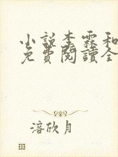 小说李霖和李澜免费阅读全文最新章节