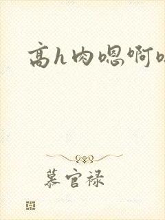 高h肉嗯啊嗯啊