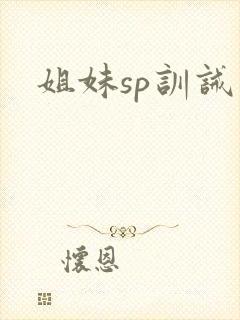 姐妹sp训诫文封面