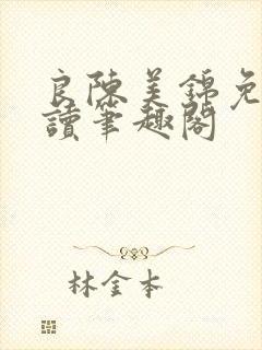 良陈美锦免费阅读笔趣阁