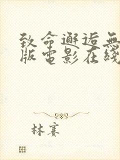 致命邂逅无删减版电影在线完整版