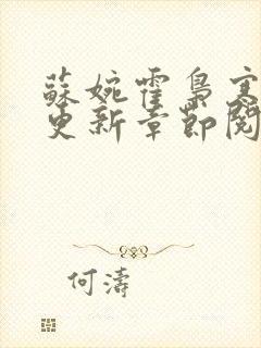 苏婉霍枭寒最新更新章节阅读