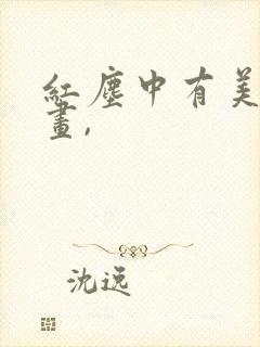 红尘中有美人如画,封面