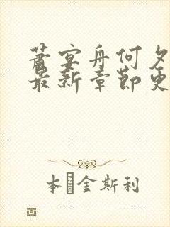 萧宴舟何夕小说最新章节更新时间表封面