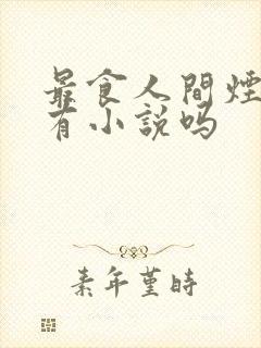 最食人间烟火色有小说吗