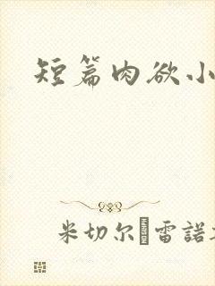 短篇肉欲小说