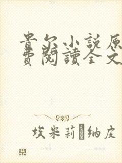 贵尔小说原著免费阅读全文