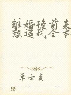 离婚后前夫总是想追我全本免费