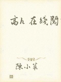 高h 在线阅读封面