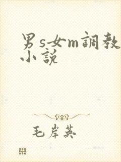 男s女m调教文小说
