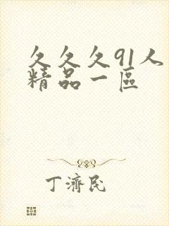 久久久91人妻精品一区封面