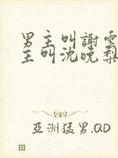 男主叫谢云迟女主叫沈晚梨的小说