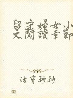 留守妇女小说全文阅读章节更新内容封面