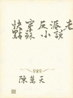 快穿反派老公有点苏 小说封面