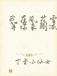 我在风花雪月里等你未删减