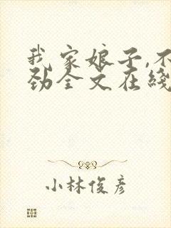 我家娘子,不对劲全文在线