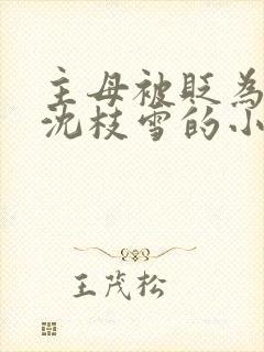 主母被贬为贱妾沈枝雪的小说封面