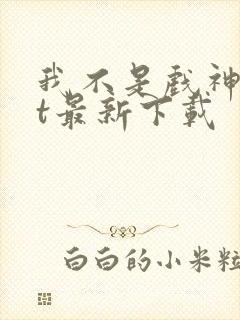 我不是戏神txt最新下载