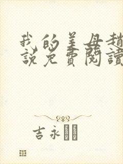 我的美母赵馨小说免费阅读