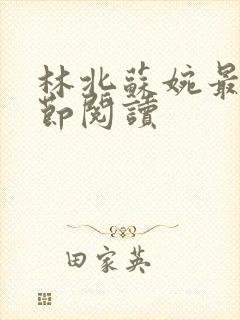 林北苏婉最新章节阅读