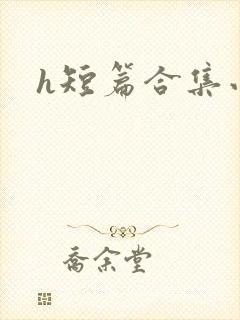 h短篇合集小说封面