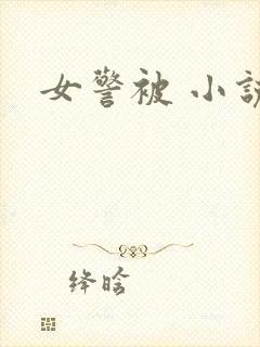 女警被 小说