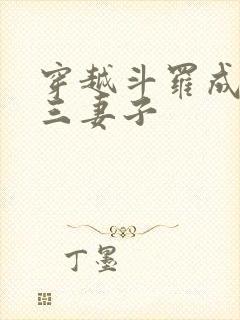 穿越斗罗成为唐三妻子