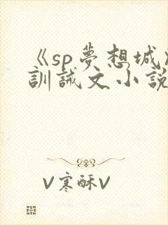 《sp梦想城》训诫文小说