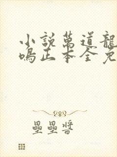 小说万道龙皇陆鸣正本全免