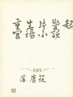 重生片警起步的官场小说