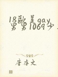 18欧美gay男男1069少年