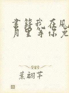 书籍我在风花雪月里等你免费阅读