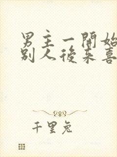 男主一开始喜欢别人后来喜欢女主