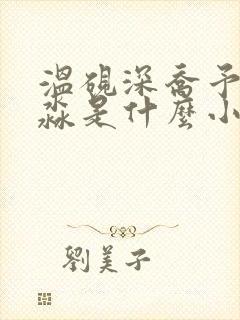 温砚深乔予安静淼是什么小说