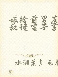 嫁给前男友他叔叔后电子书阅读封面