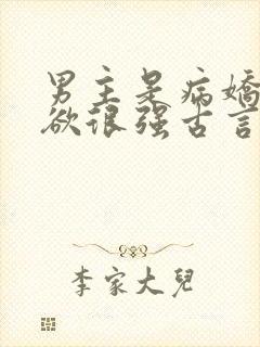 男主是病娇占有欲很强古言封面